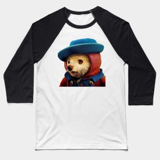 Adorable Paddington Bear Baseball T-Shirt